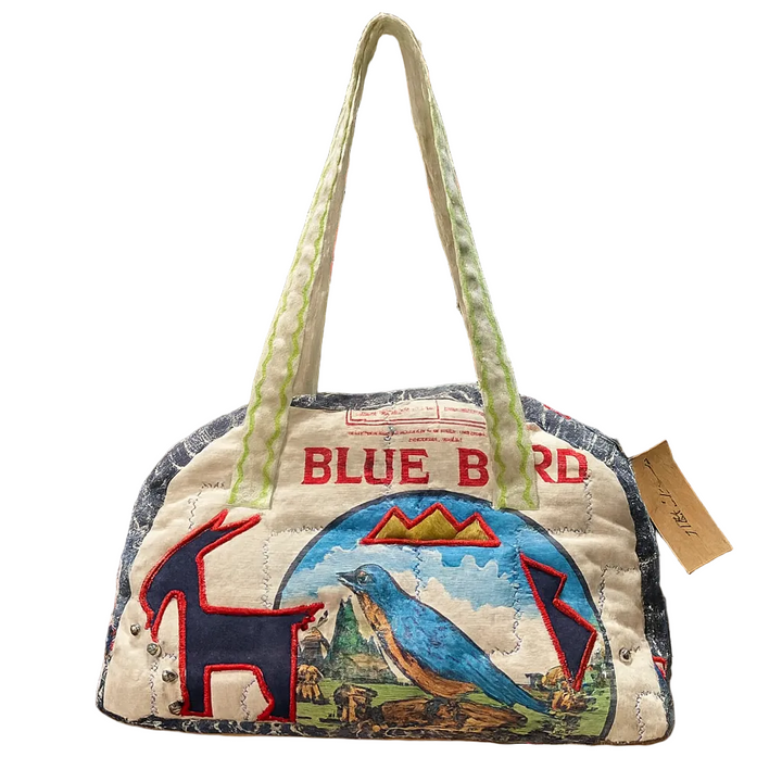 Blue Bird Handbag- Penny Singer