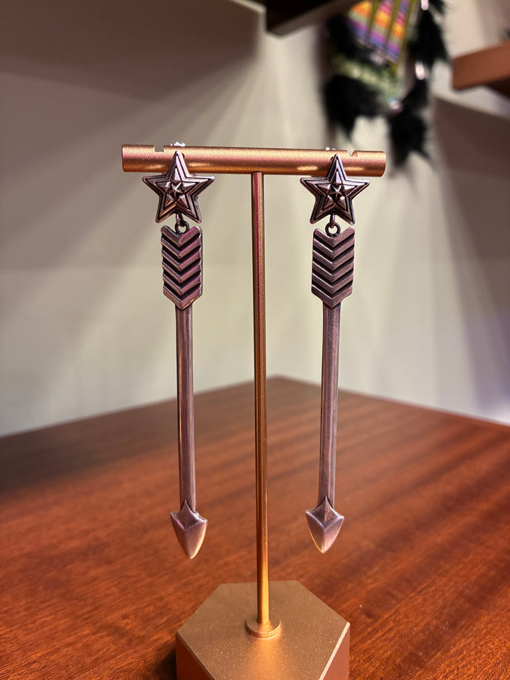 Bow and Star Earrings