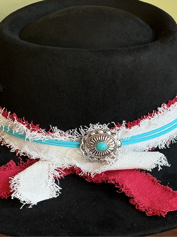 Southwestern Boho Wide rim Hat