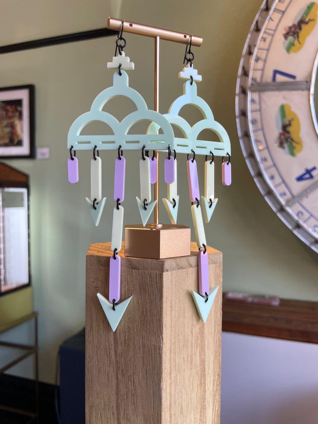 Thundercloud earrings