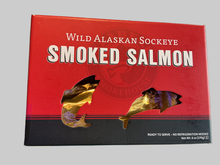 SeaBear Smokehouse Wild Alaskan Smoked Sockeye Salmon