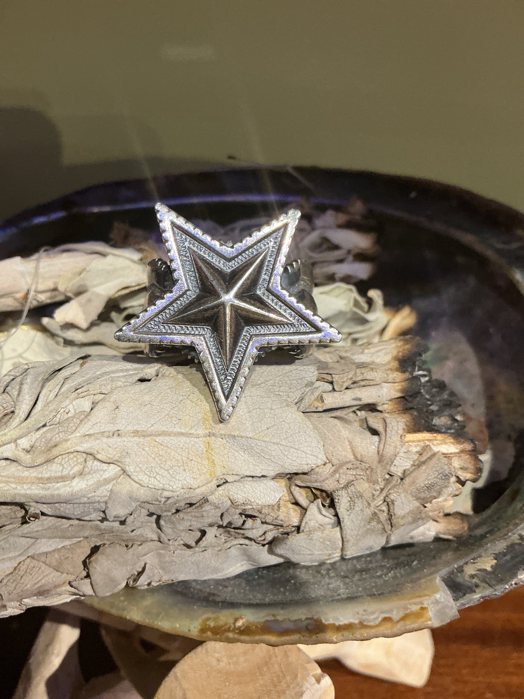 One Inch Star Ring