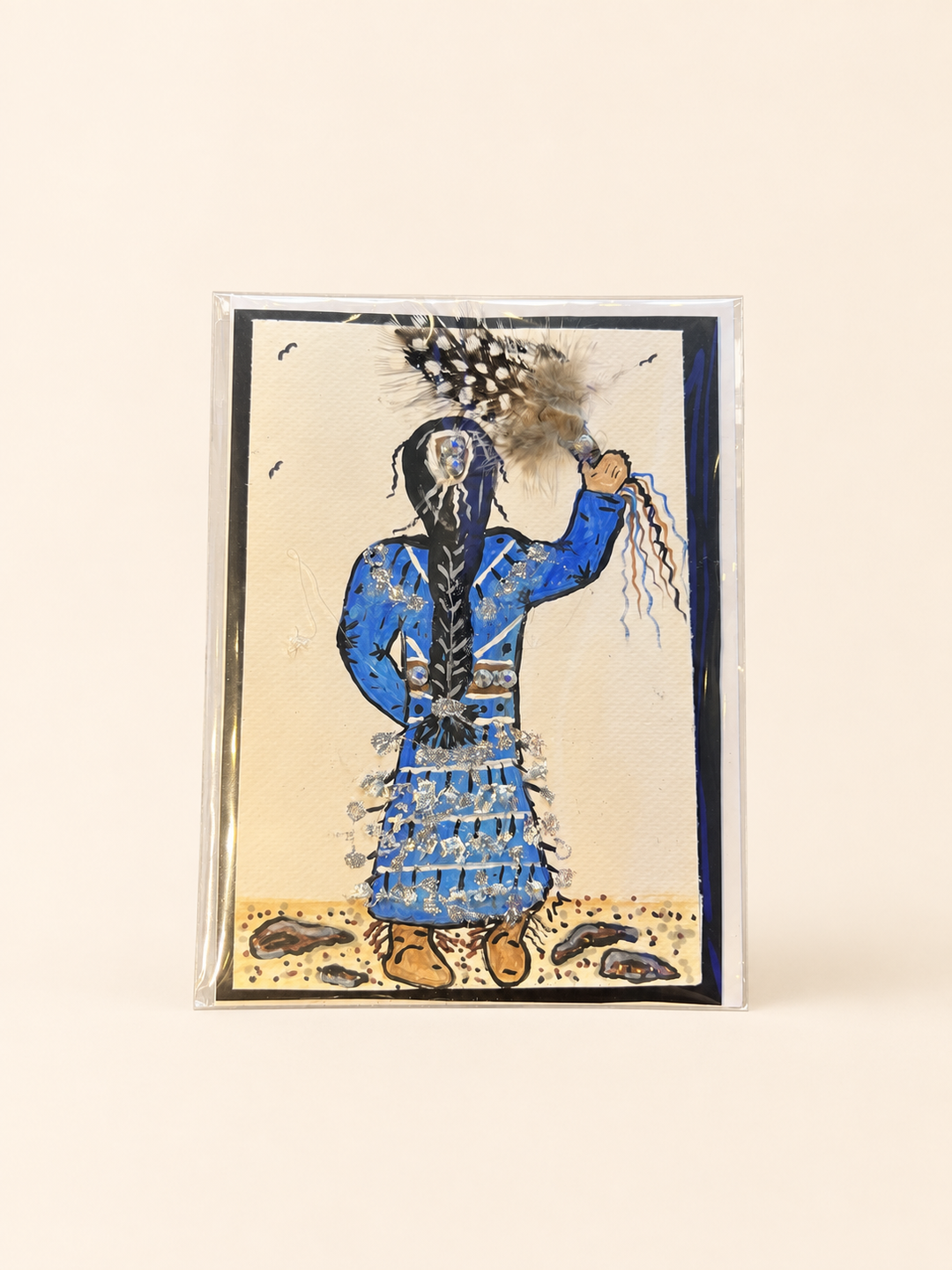 Hand-Painted Card
