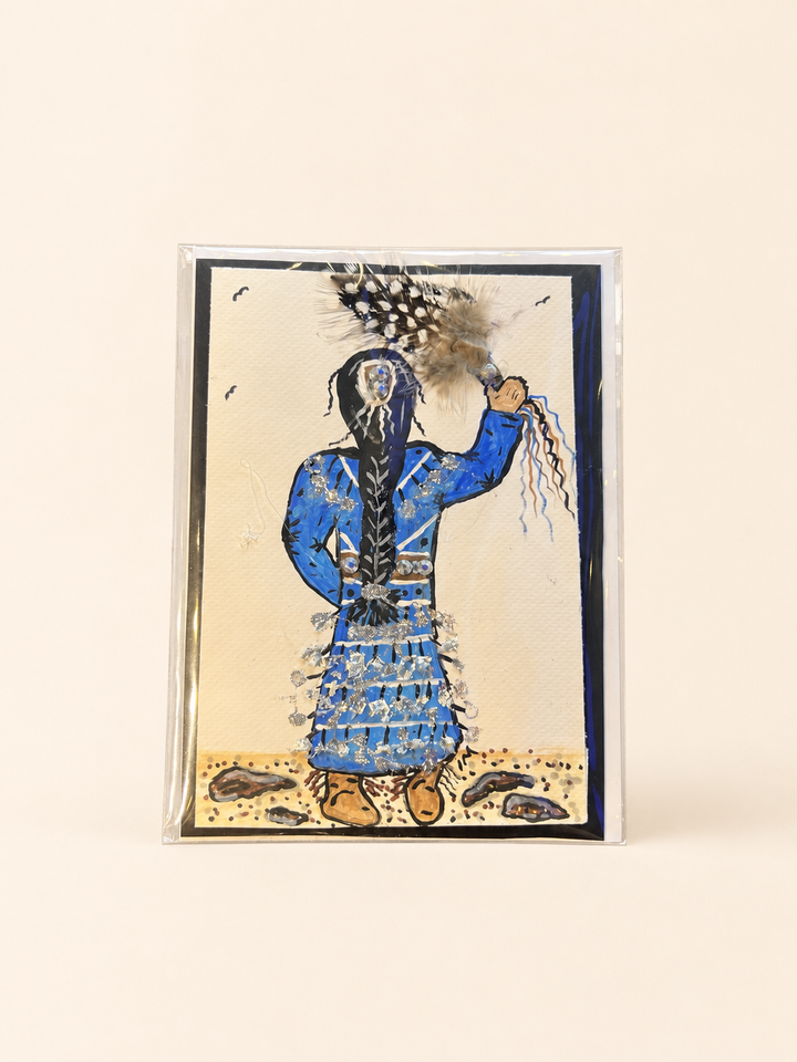 Hand-Painted Card
