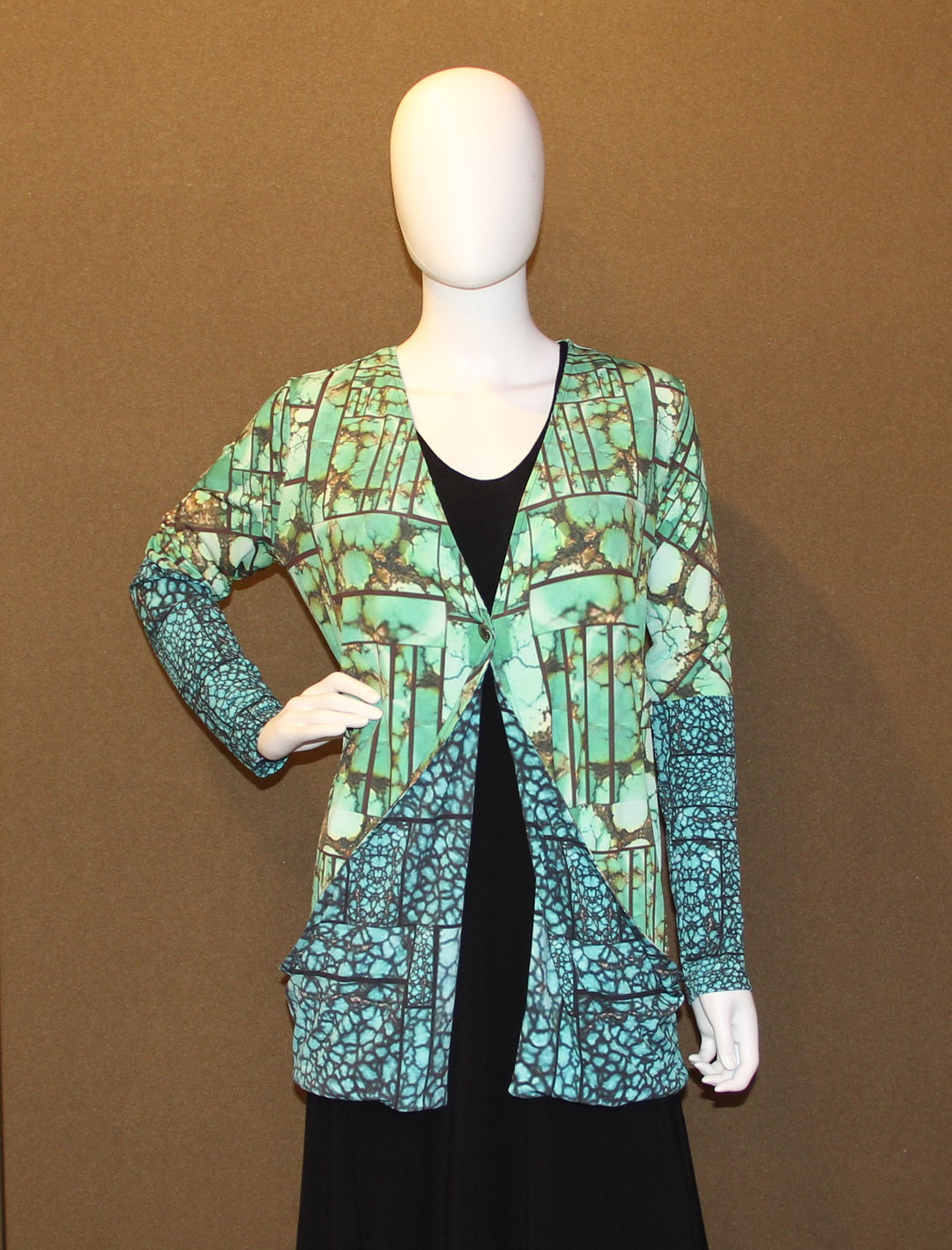 Light Cardigan -Green (Patricia Michaels)