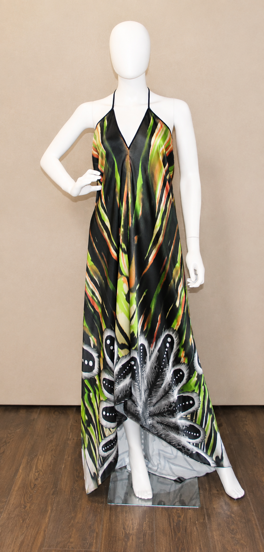 Halter Dress- Feather (Patricia Michaels)