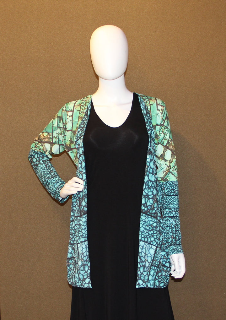 Light Cardigan -Green (Patricia Michaels)