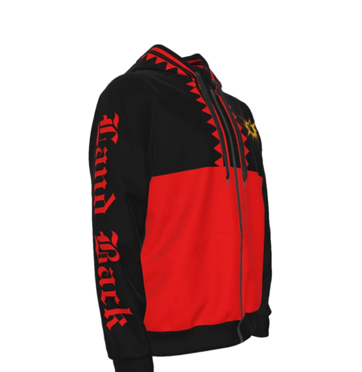 Warrior Land Back Zip-up Hoodie