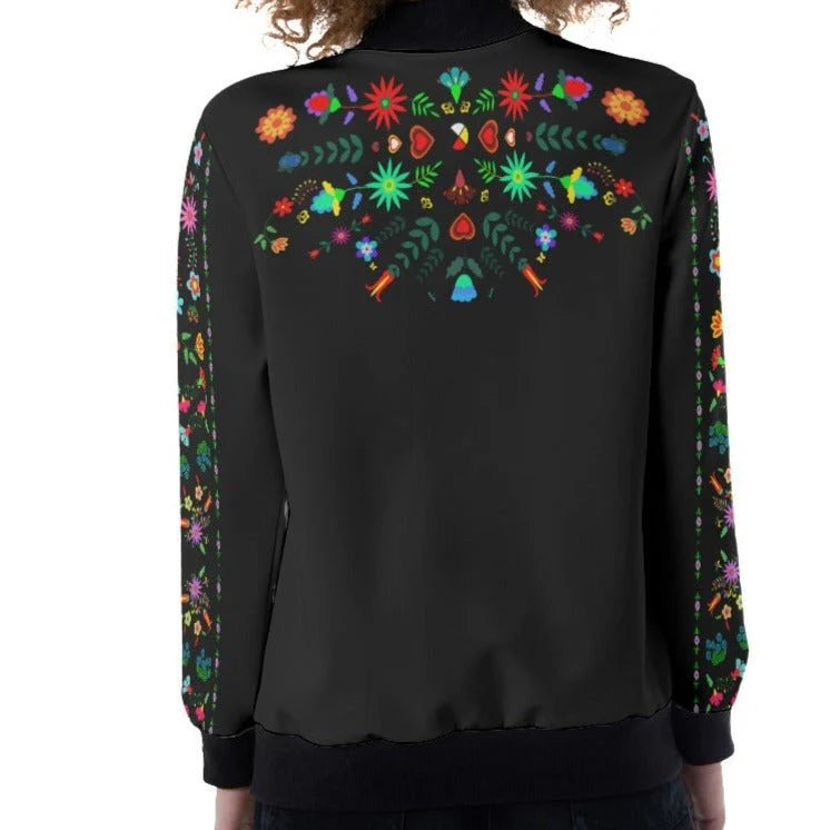 Ribbed Collar Light Jacket Native Design