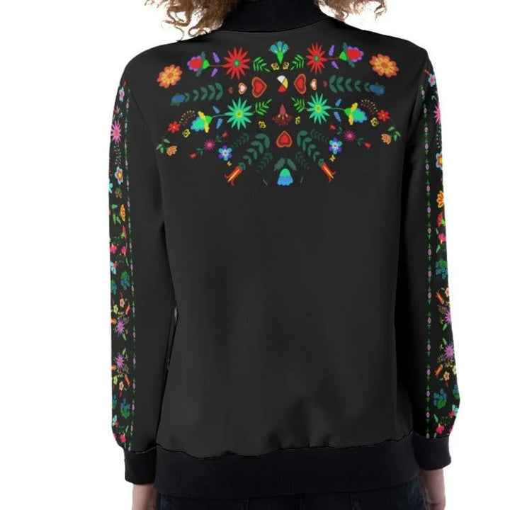 Ribbed Collar Light Jacket Native Design
