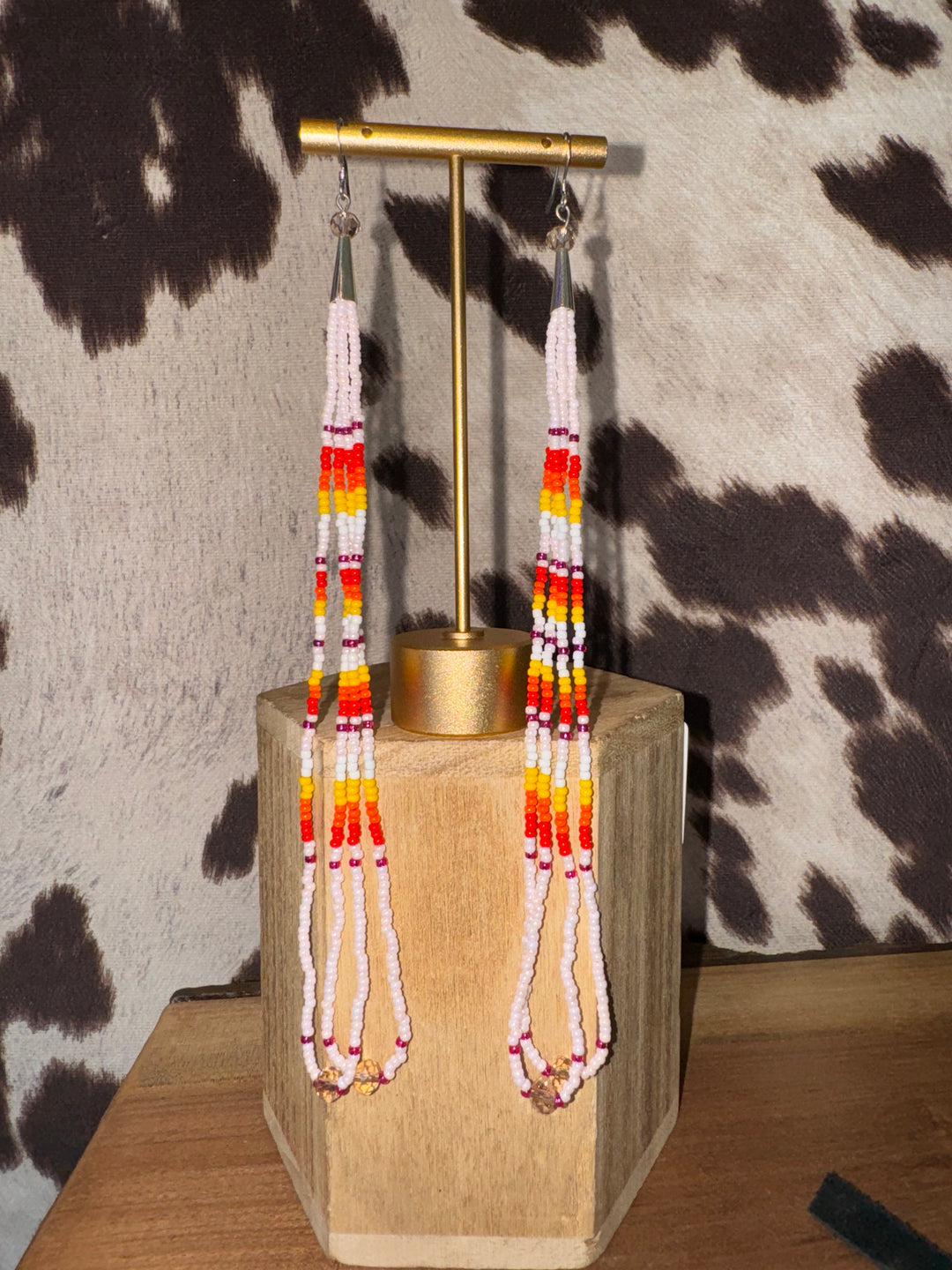 Beaded Rope Drop Earring