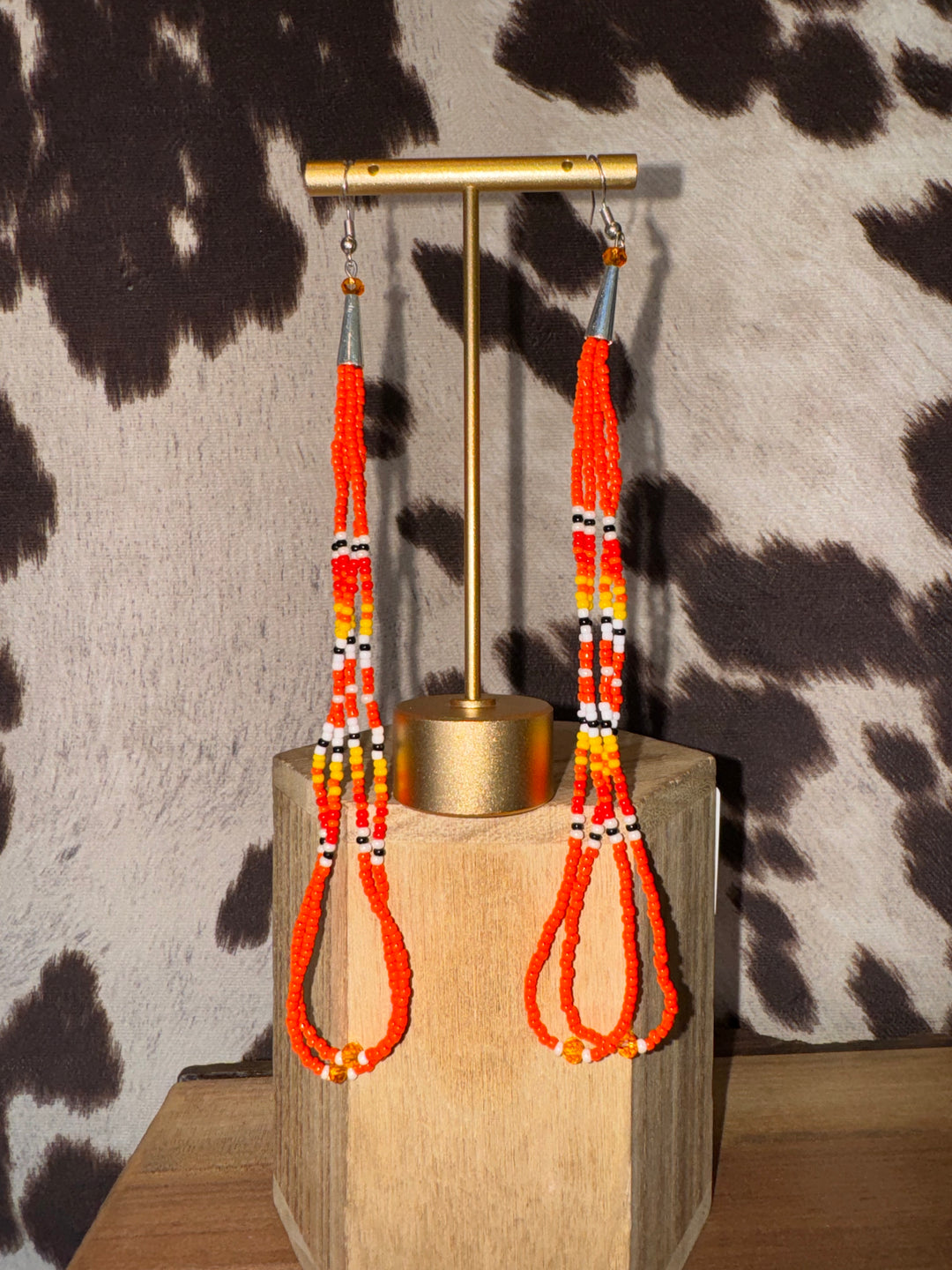 Beaded Rope Drop Earring
