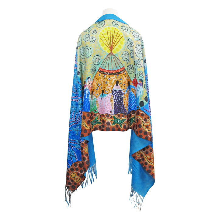 Leah Dorion Eco Shawl