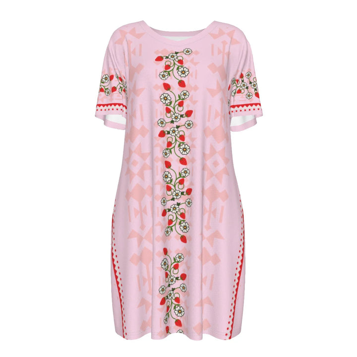 Strawberry HeartBerry Cotton Dress