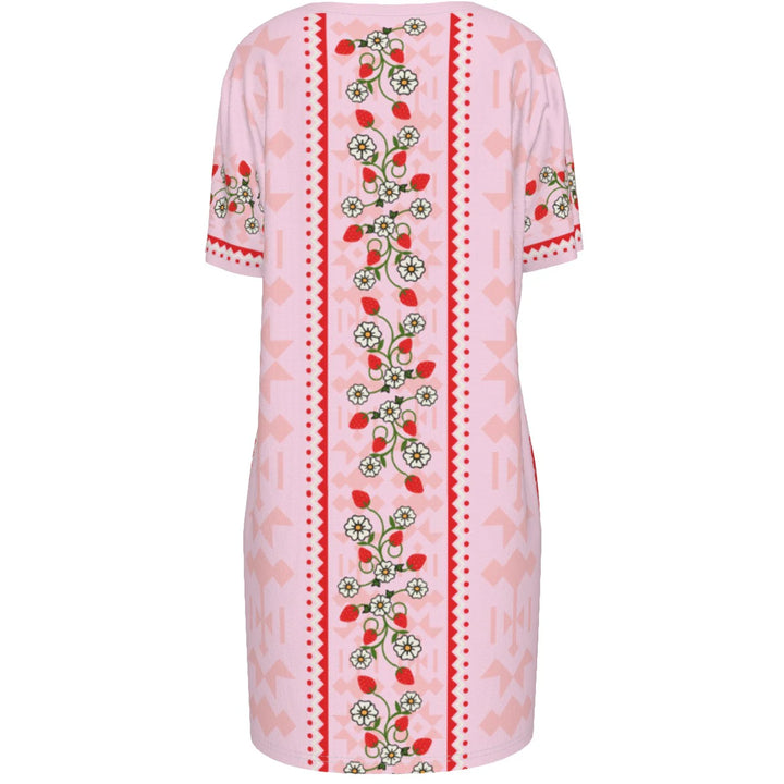 Strawberry HeartBerry Cotton Dress