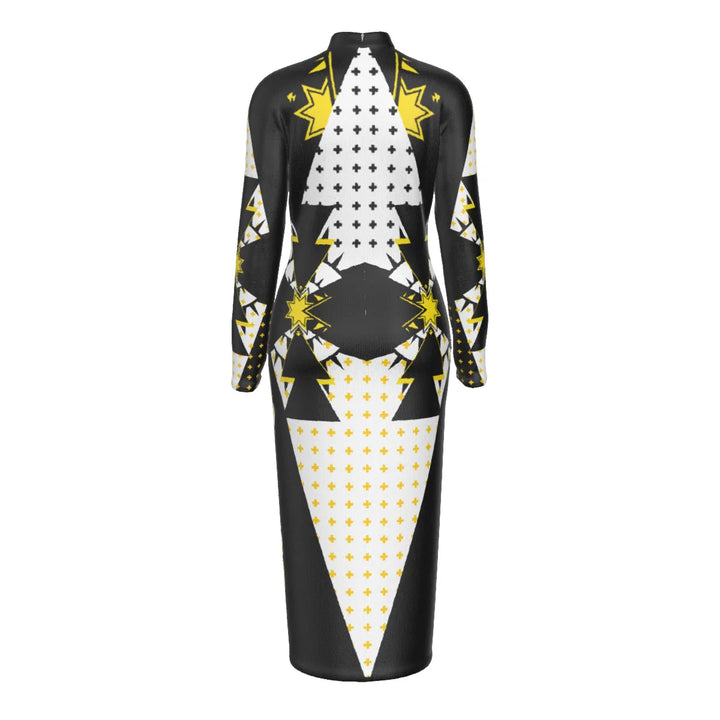 Shooting Star Mockneck Dress