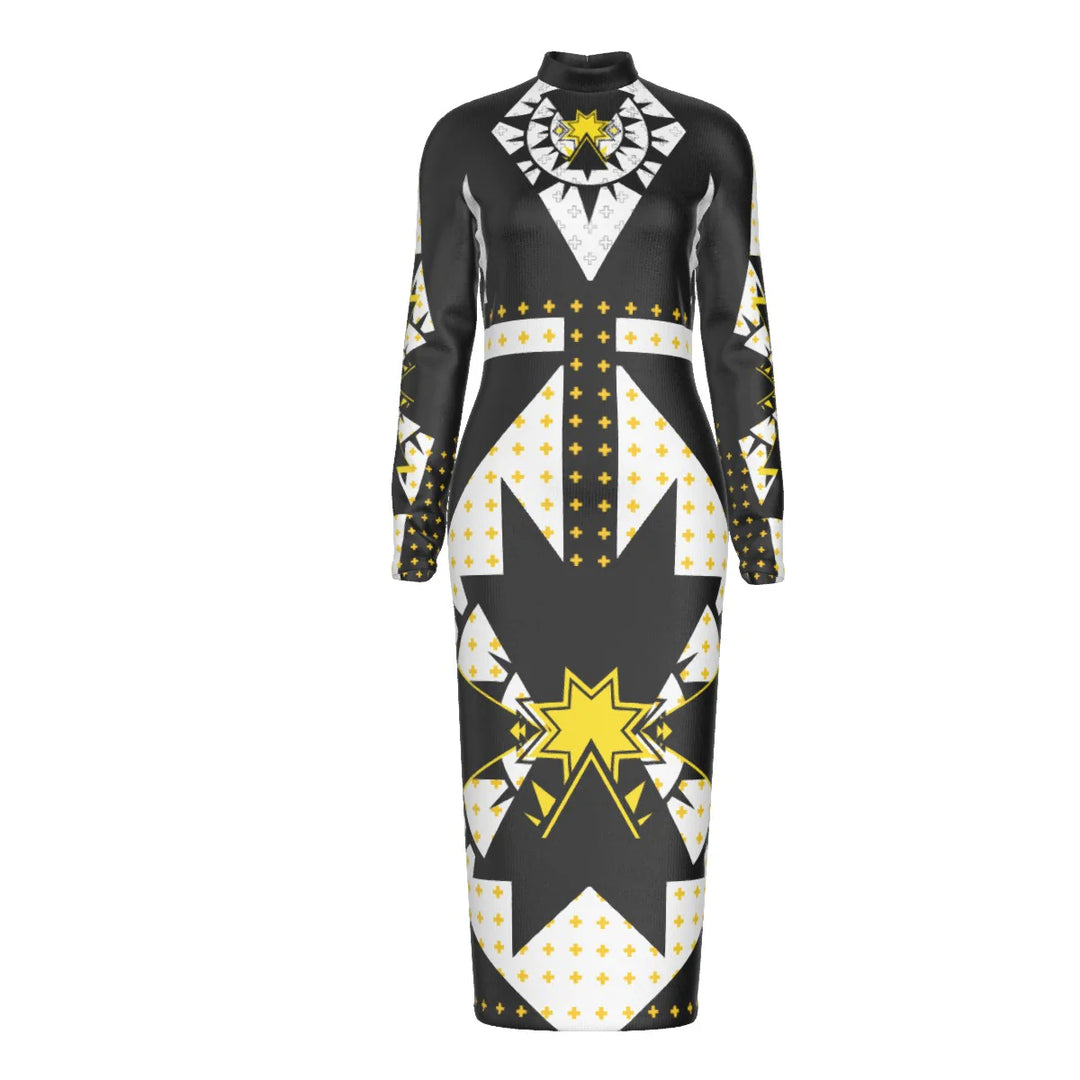 Shooting Star Mockneck Dress