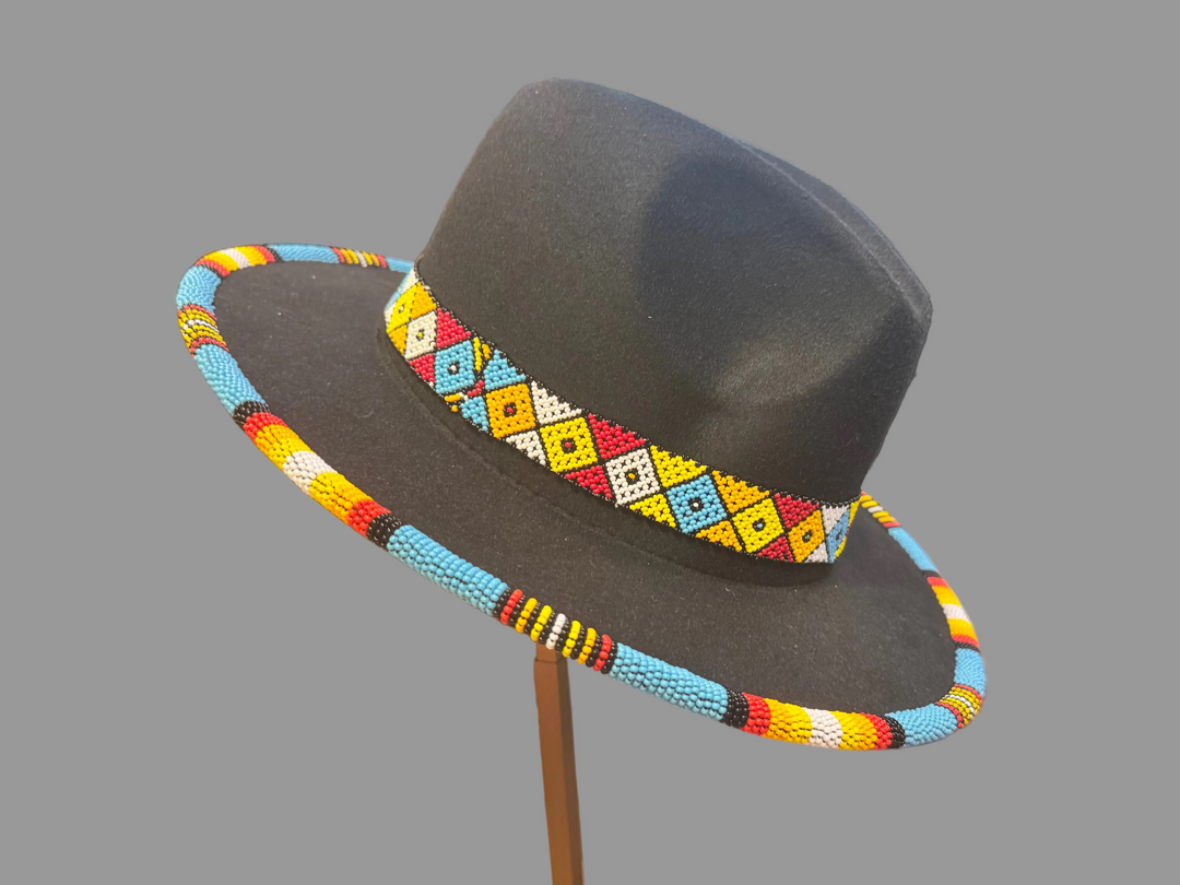 Beaded Brim Hat