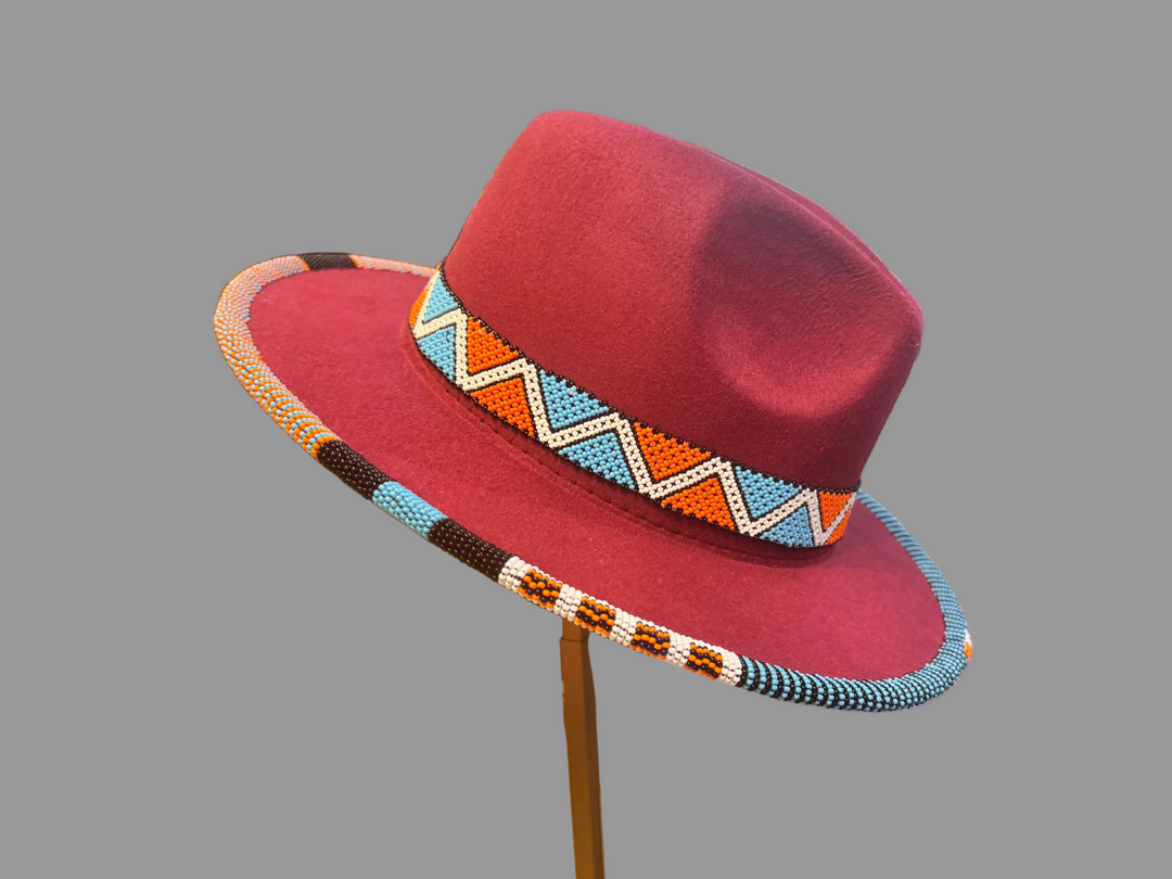 Beaded Brim Hat