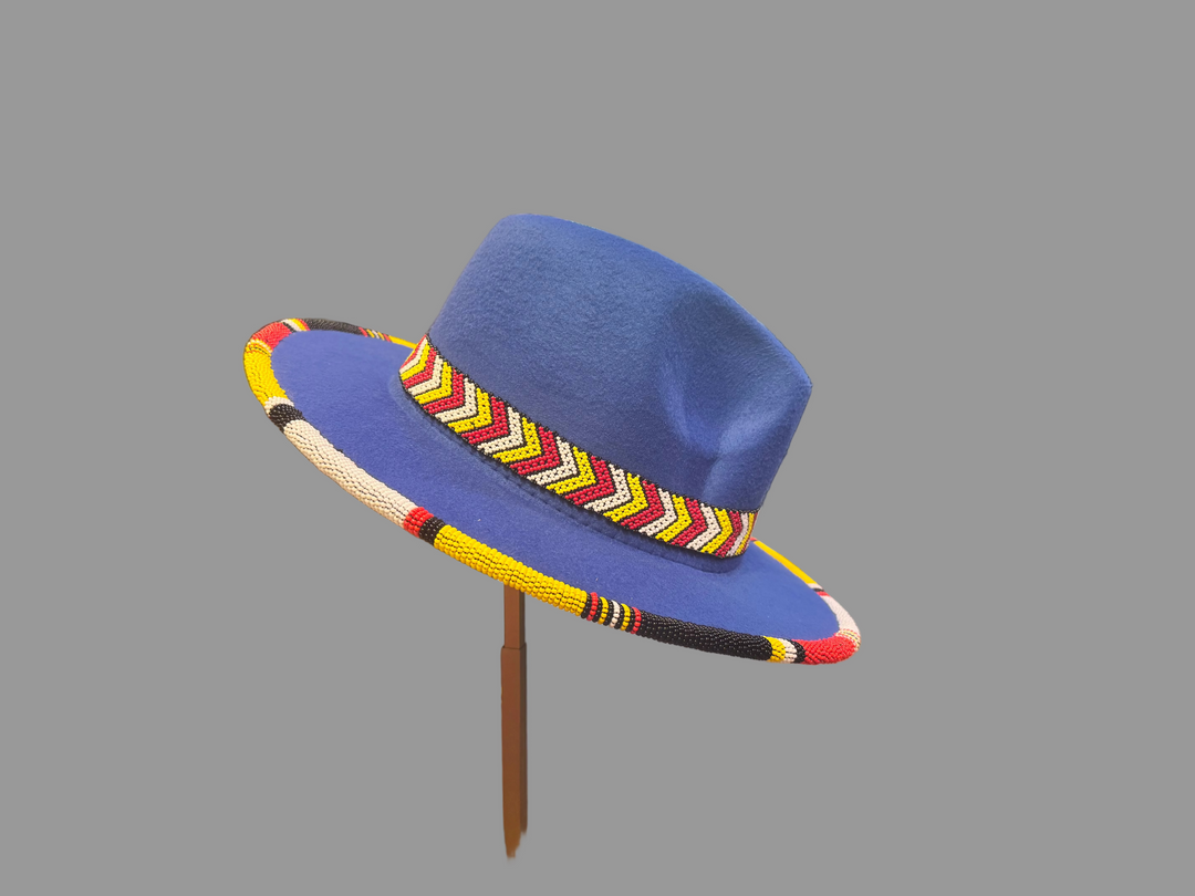 Beaded Brim Hat
