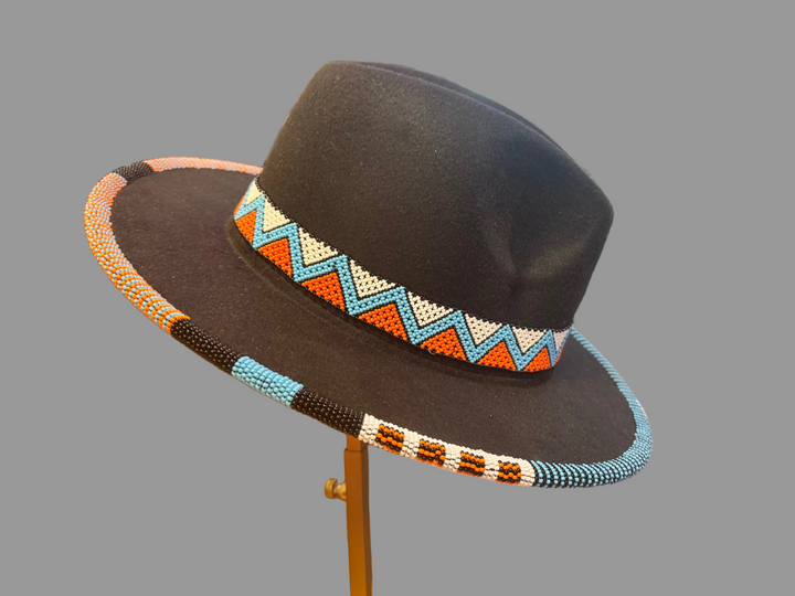 Beaded Brim Hat