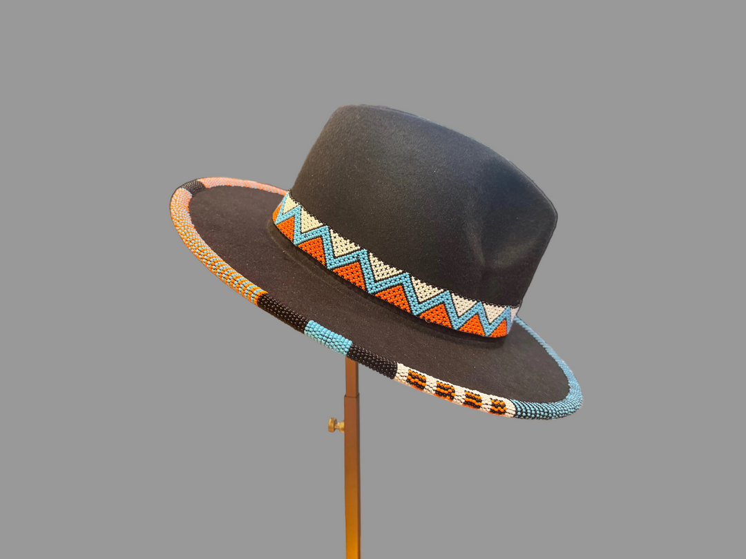 Beaded Brim Hat