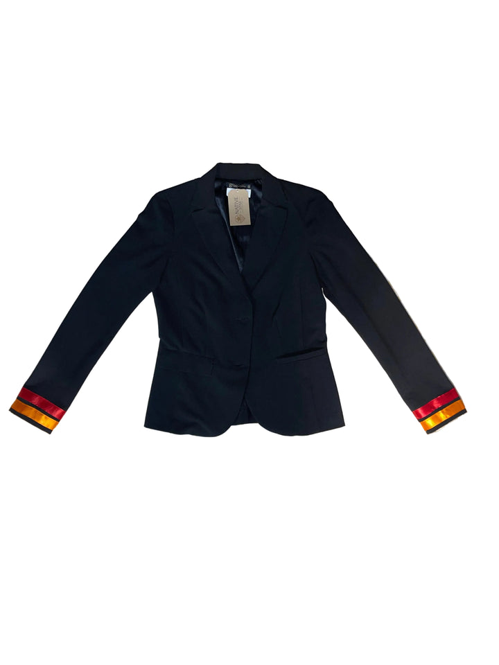 Ribbon Blazer Floral