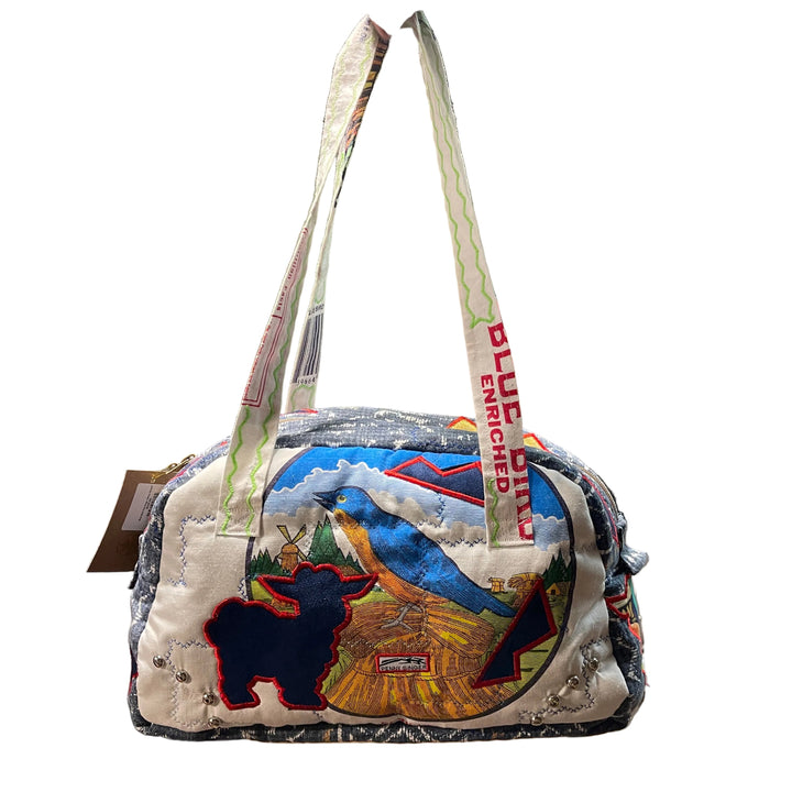 Blue Bird Handbag- Penny Singer