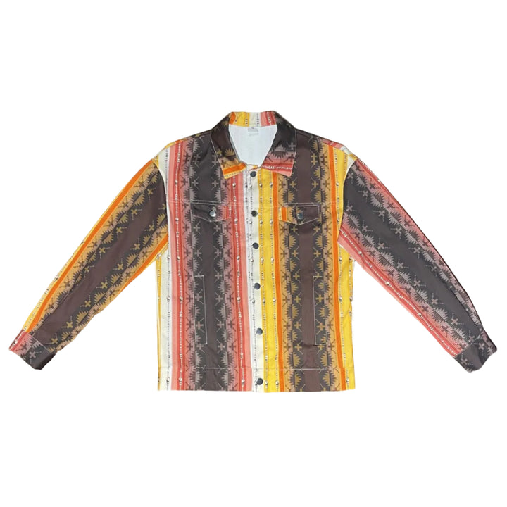 Navajo Pearls Jean Jacket