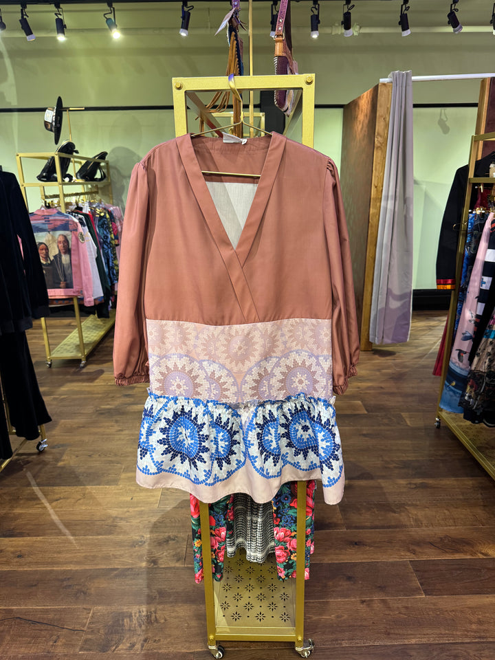 K. Lookinghorse Winter Babydoll Dress