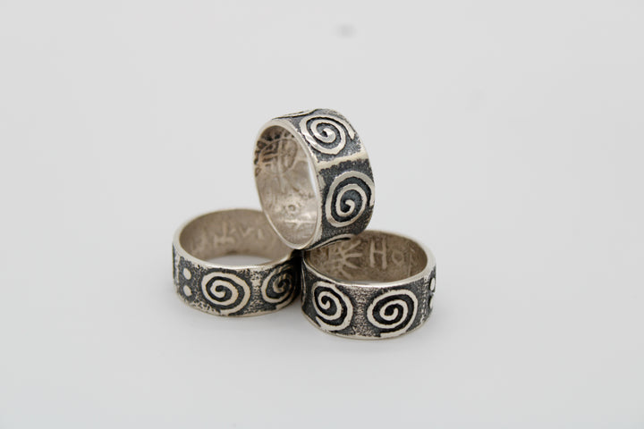 Denipah-LaRance Fine Art Life Spiral Ring