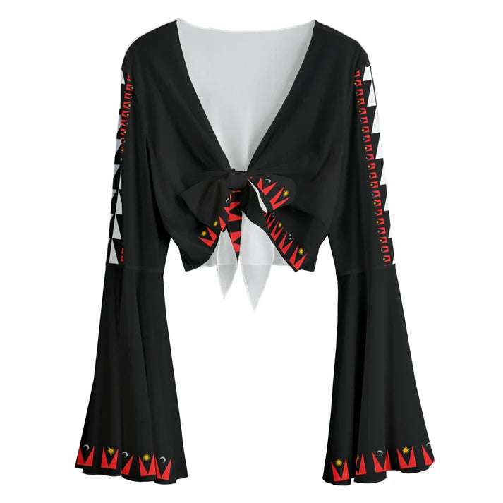 Moon & Sun Mesh Blouse