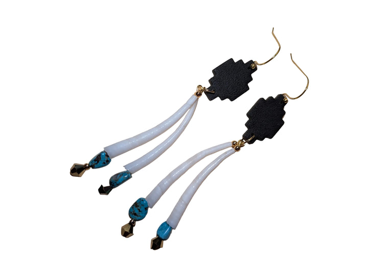 Midnight Mesa Drop Earrings