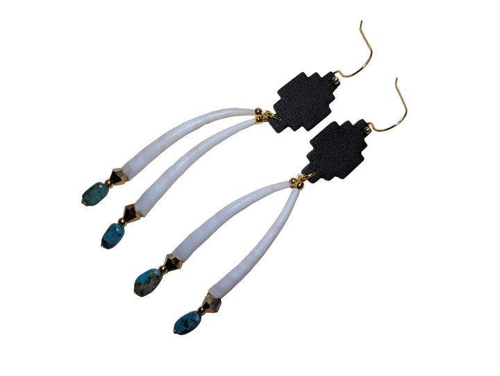 Midnight Mesa Drop Earrings