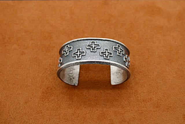 Denipah-Larance Fine Art Pueblo Star Bracelet