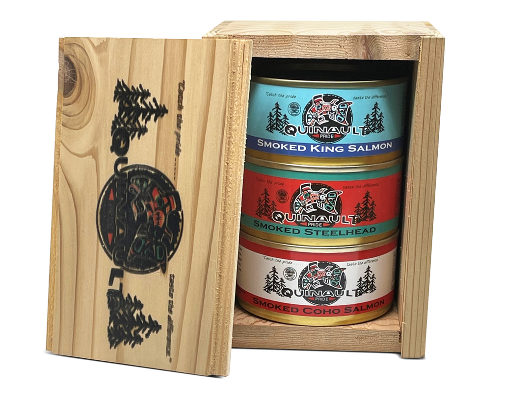 Quinault Pride Seafood Smoked Salmon Gift Box