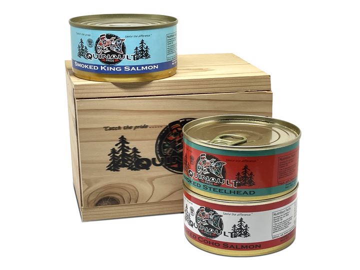 Quinault Pride Seafood Smoked Salmon Gift Box