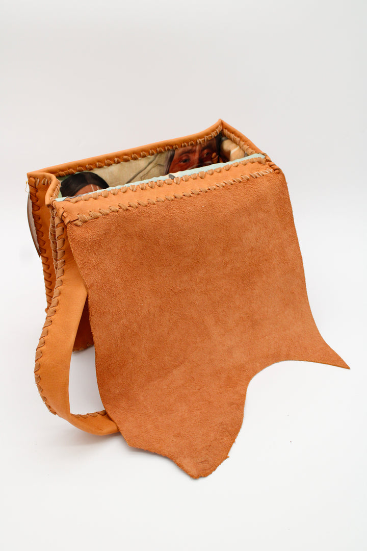 Thunder Voice Co. Leather Lined Bag