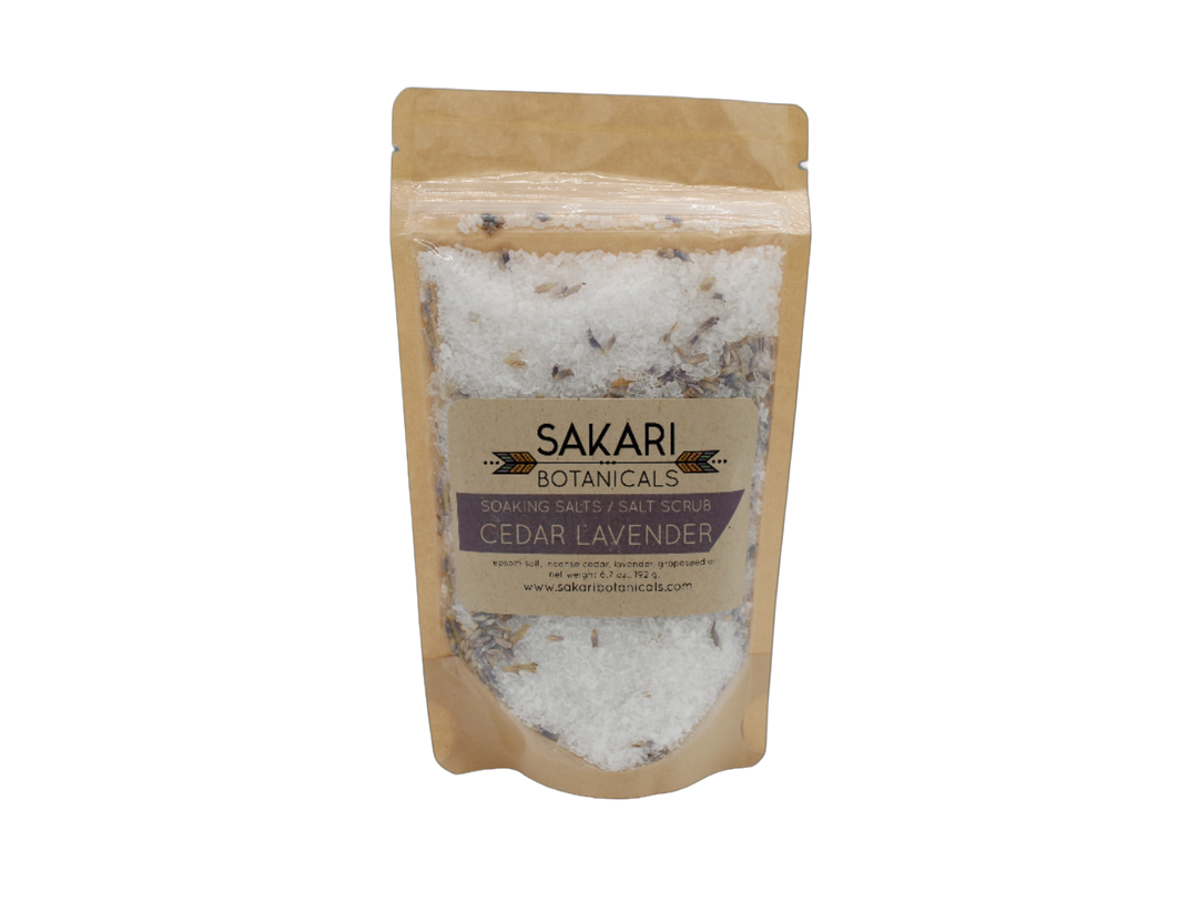 Sakari Botanicals Woods Rose Soaking Salts