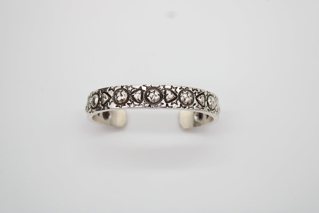 Cody Sanderson 1/4" Star Stamp Bracelet