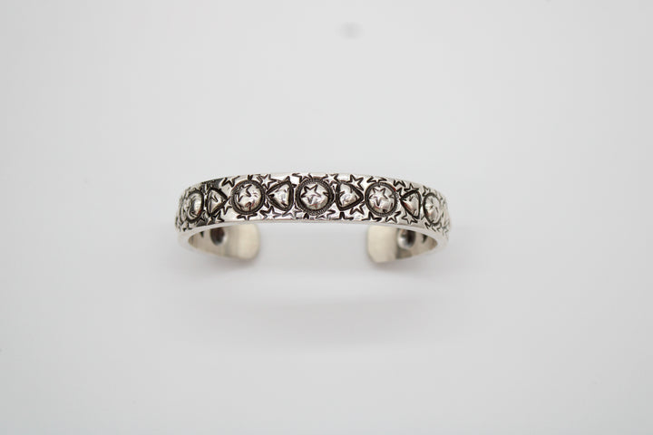 Cody Sanderson 1/4" Star Stamp Bracelet