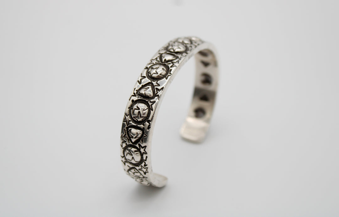 Cody Sanderson 1/4" Star Stamp Bracelet