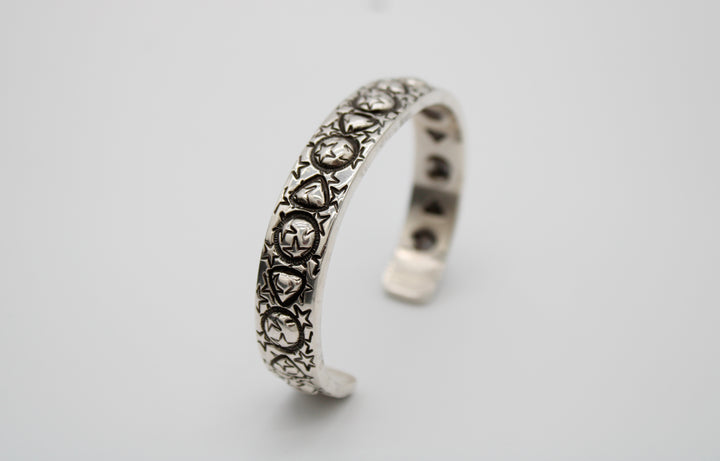 Cody Sanderson 1/4" Star Stamp Bracelet