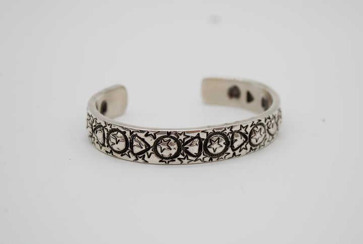 Cody Sanderson 1/4" Star Stamp Bracelet