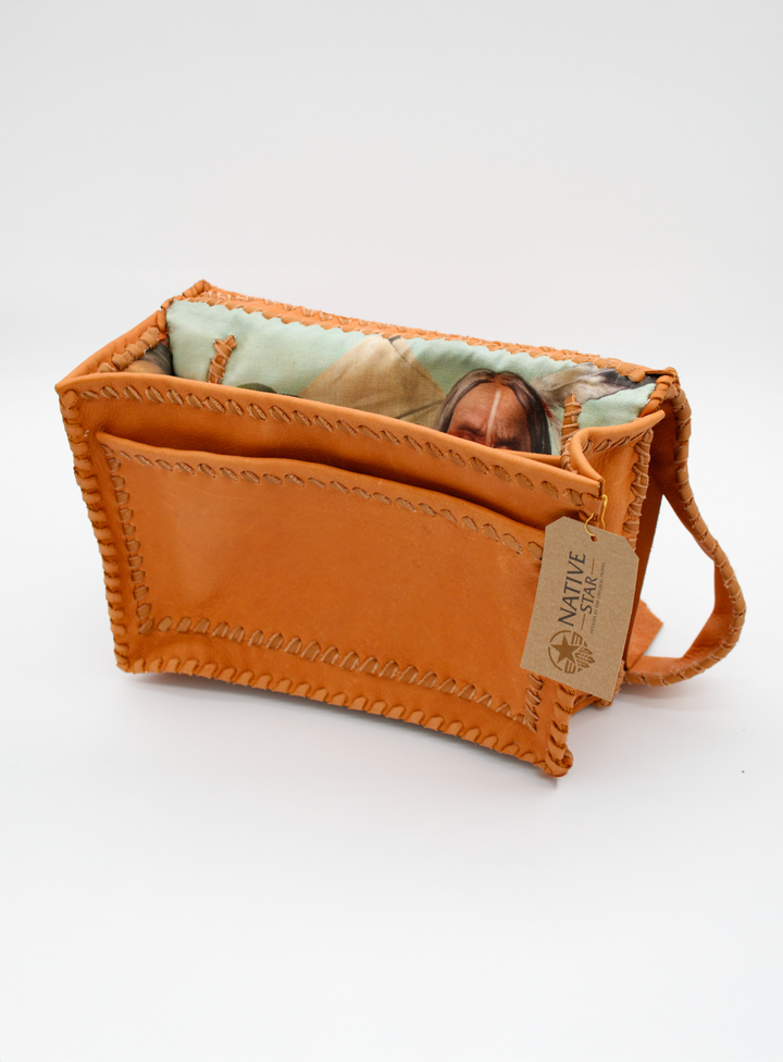 Thunder Voice Co. Leather Lined Bag
