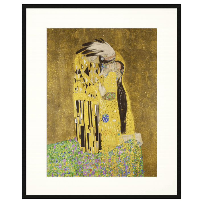 Kiss From Above - Thunder Voice Eagle - 32 x 26 in