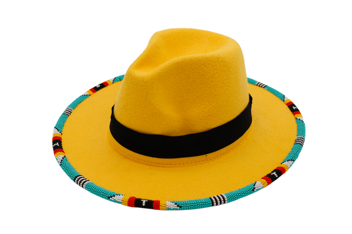 Beaded Brim Hat
