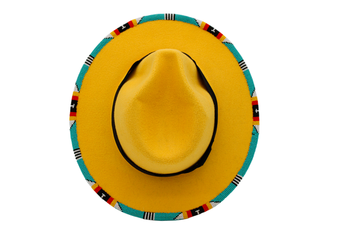 Beaded Brim Hat