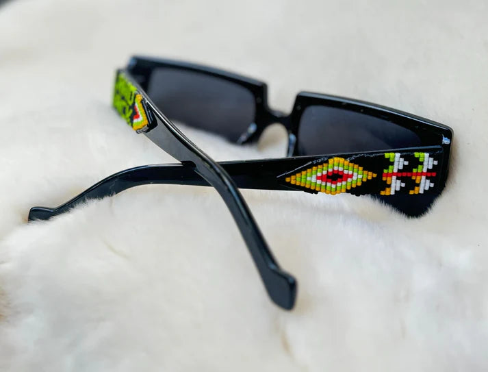 Neon Land Back Sunglasses