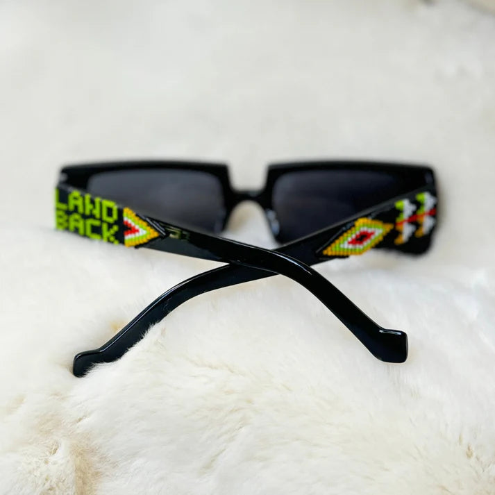 Neon Land Back Sunglasses